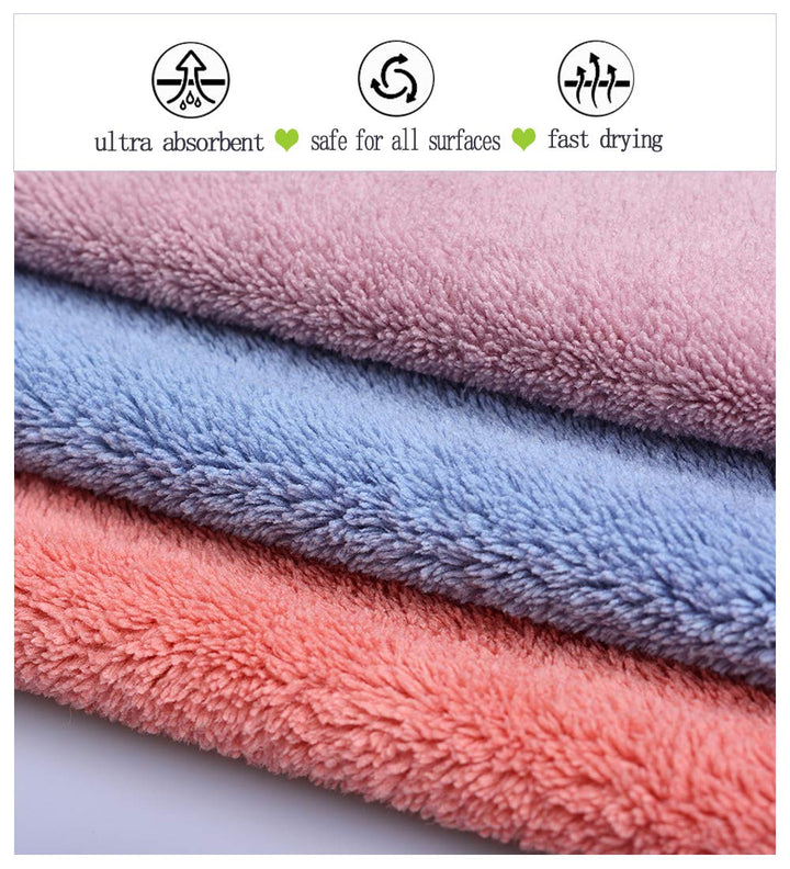 Microfiber Cleaning Cloth Dust Rag Dust Cloths Cleaning