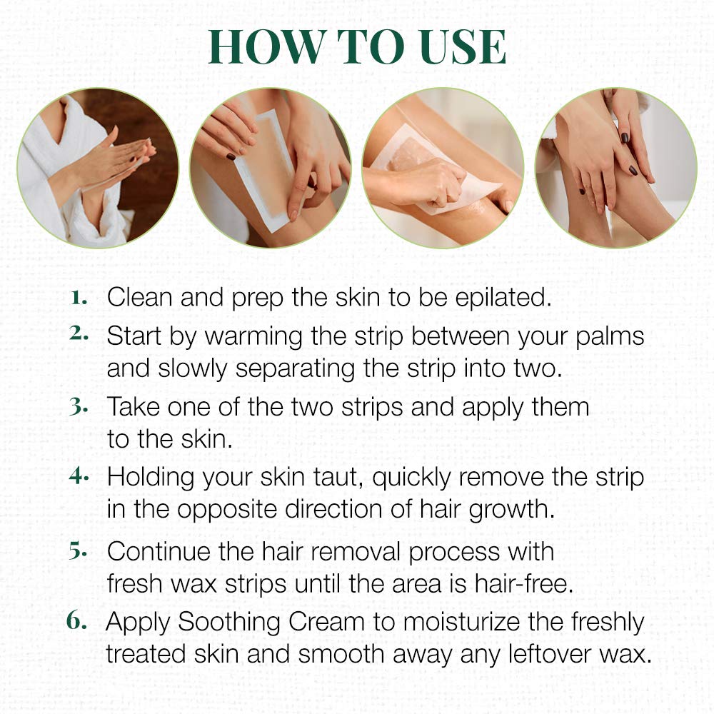 C+E Ready-To-Use Wax Strips for Body