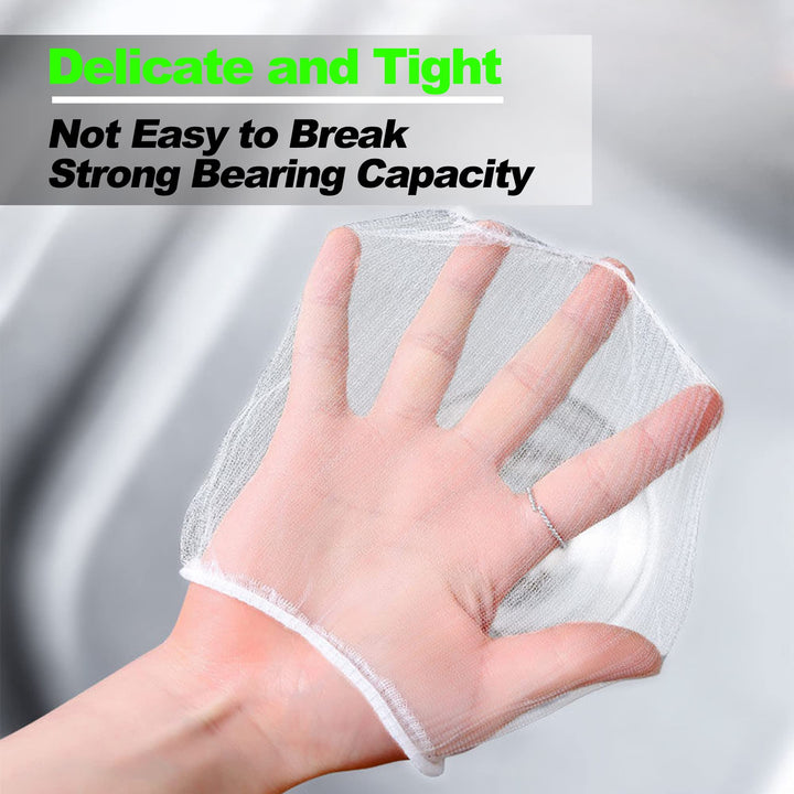 Disposable Mesh Sink Strainer Bags- 100 Pcs Kitchen Sin