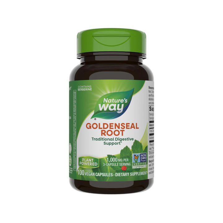 Nature&#39;s Way Goldenseal Root, 100 Capsules