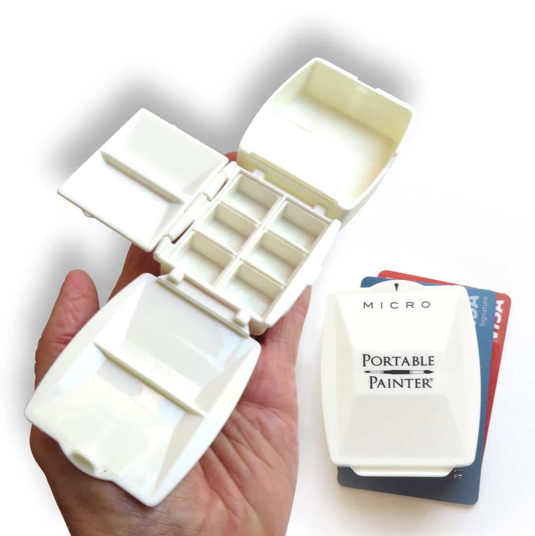 Micro Watercolor Palette - Travel - Feather-Weight - Simplify Your Life