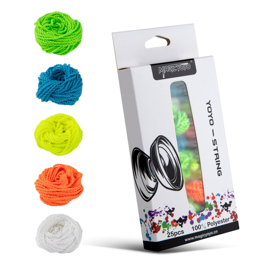 MAGICYOYO 100% Polyester Professional Yoyo Strings for 
