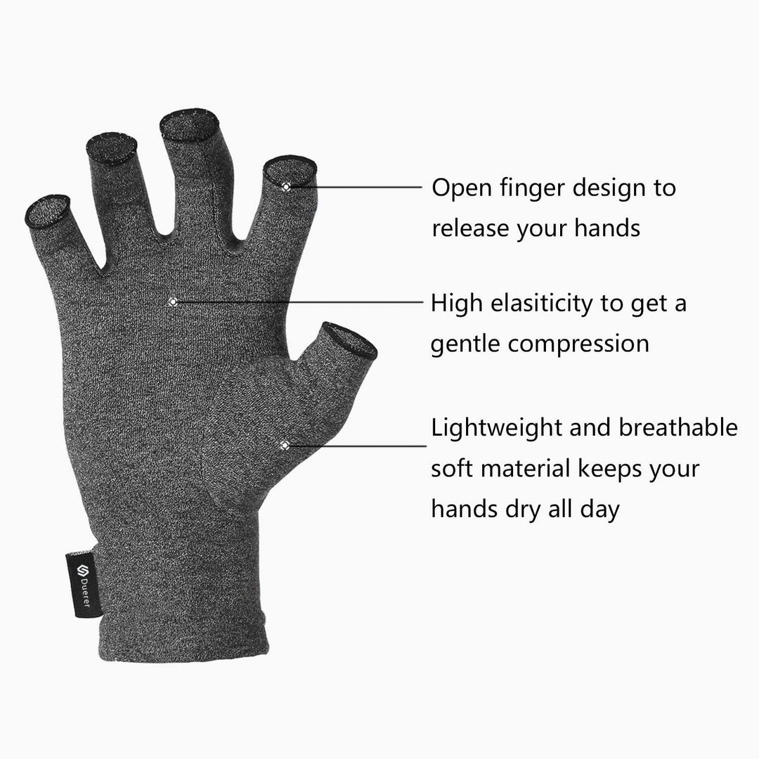 Duerer Arthritis Compression Gloves Women Men for RSI, 