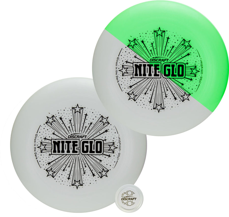 Glow Ultrastar (Nite Glo) Ultimate Frisbee Sport Flying Disc