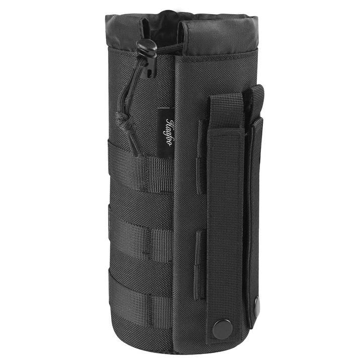Molle Water Bottle Holder - Upgraded 1000D Nylon Tactical Molle Water Bottle Pouch, Sports Water Bottle Bag Bottom Mesh Lining Hydration Carrier for Camping, Climbing, Hiking and Travelling
