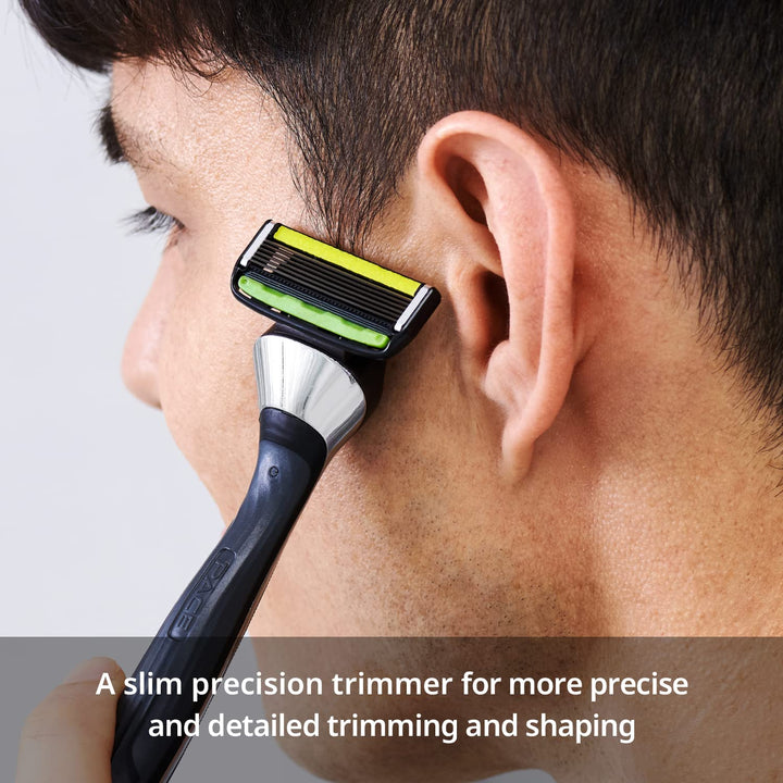 Dorco Pace 6 Pro - Six Blade Razor System with Trimmer 