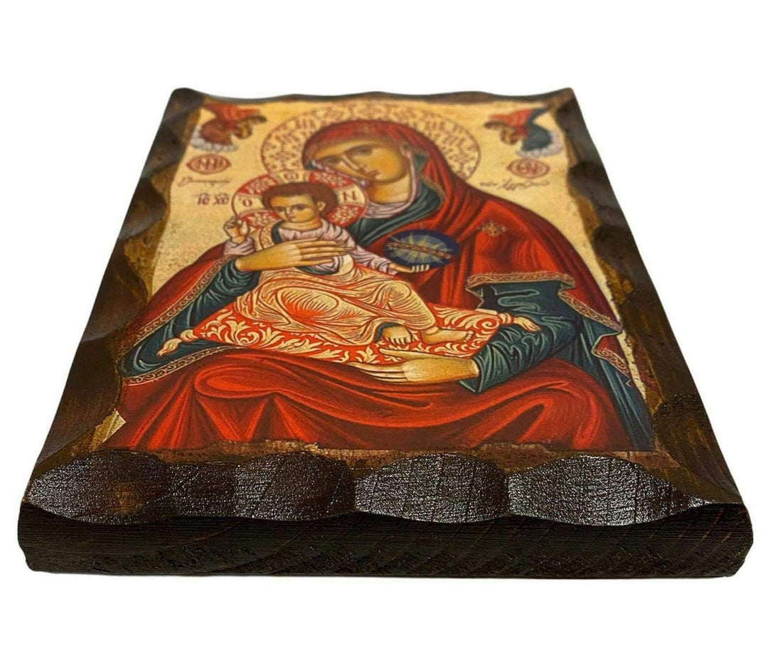 Greek Christian Orthodox Icon Virgin Mary Sweetness of 