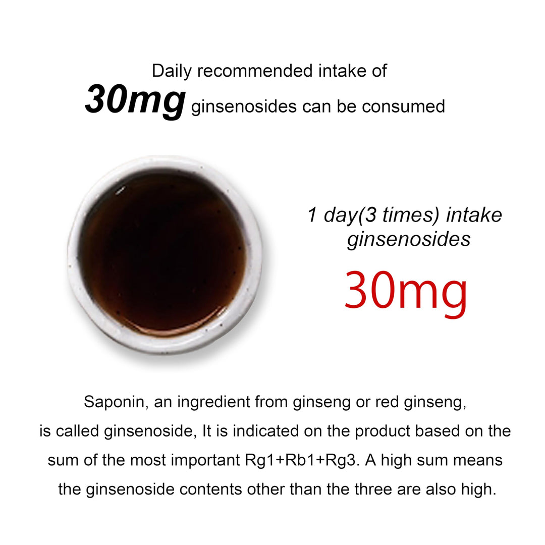 Pocheon 240g(8.5oz), 100% Pure Korean 6Years Root Panax Red Ginseng Extract Gold, TOP Ginsenoside, Saponin, Ginseng Herbal Supplement, Natural Immune Support