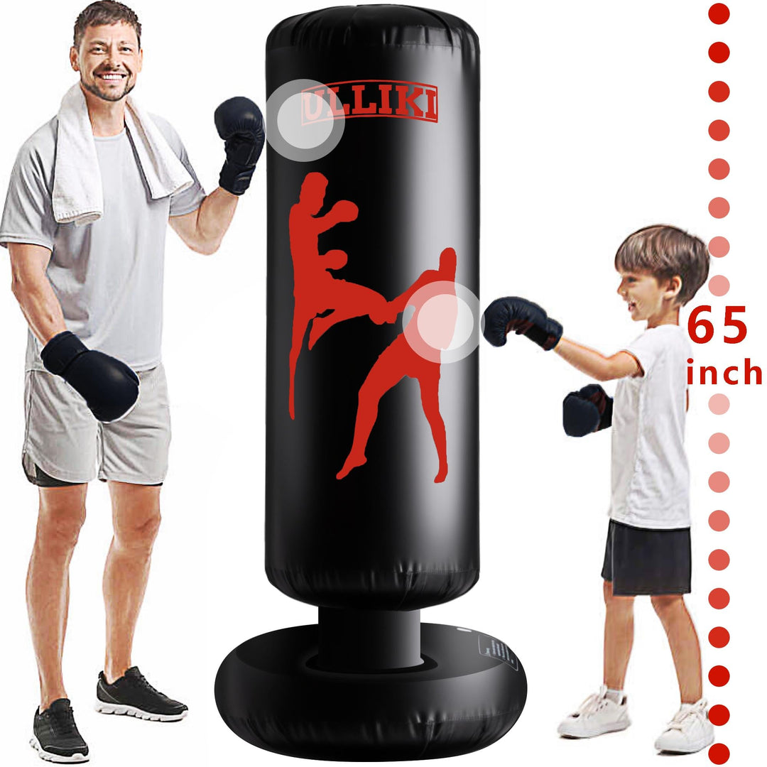 Punching Bag for Kids and Adults, Boxing Equipment with