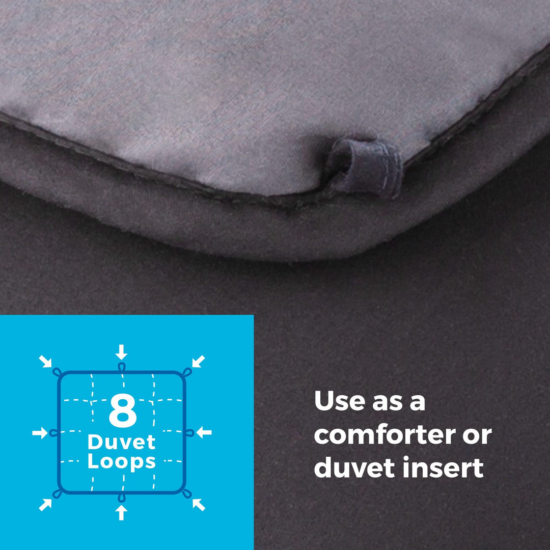 LINENSPA Reversible Down Alternative Comforter and Duve