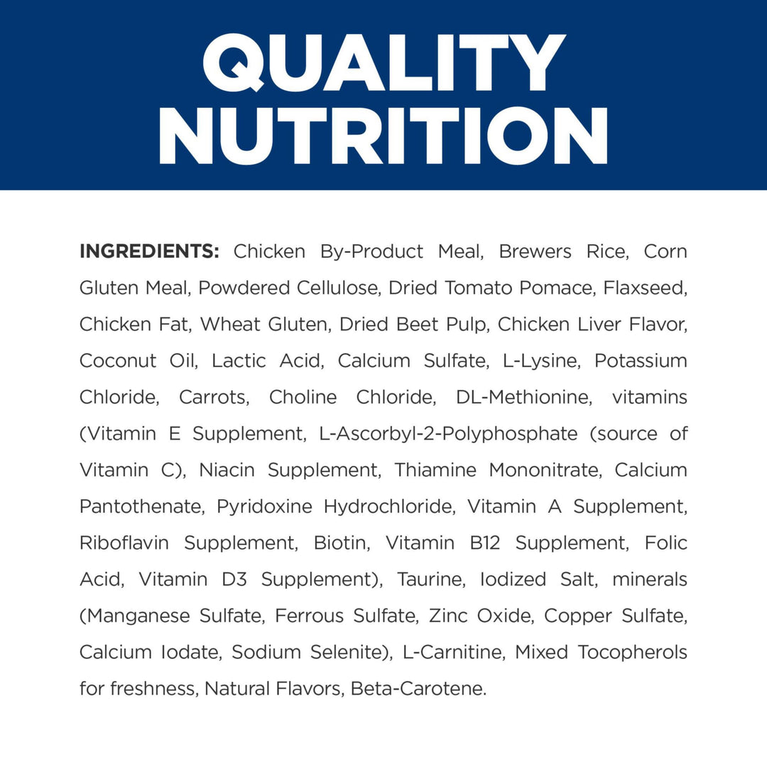 Hill&#39;s Prescription Diet Metabolic Weight Management Chicken Flavor Dry Cat Food, Veterinary Diet, 4 lb. Bag