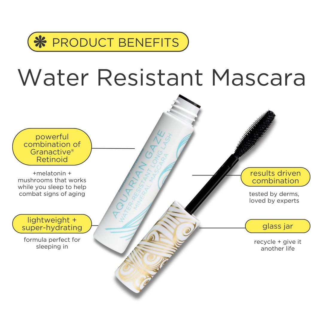 Pacifica Aquarian Gaze Water-Resistant Mascara (Abyss)