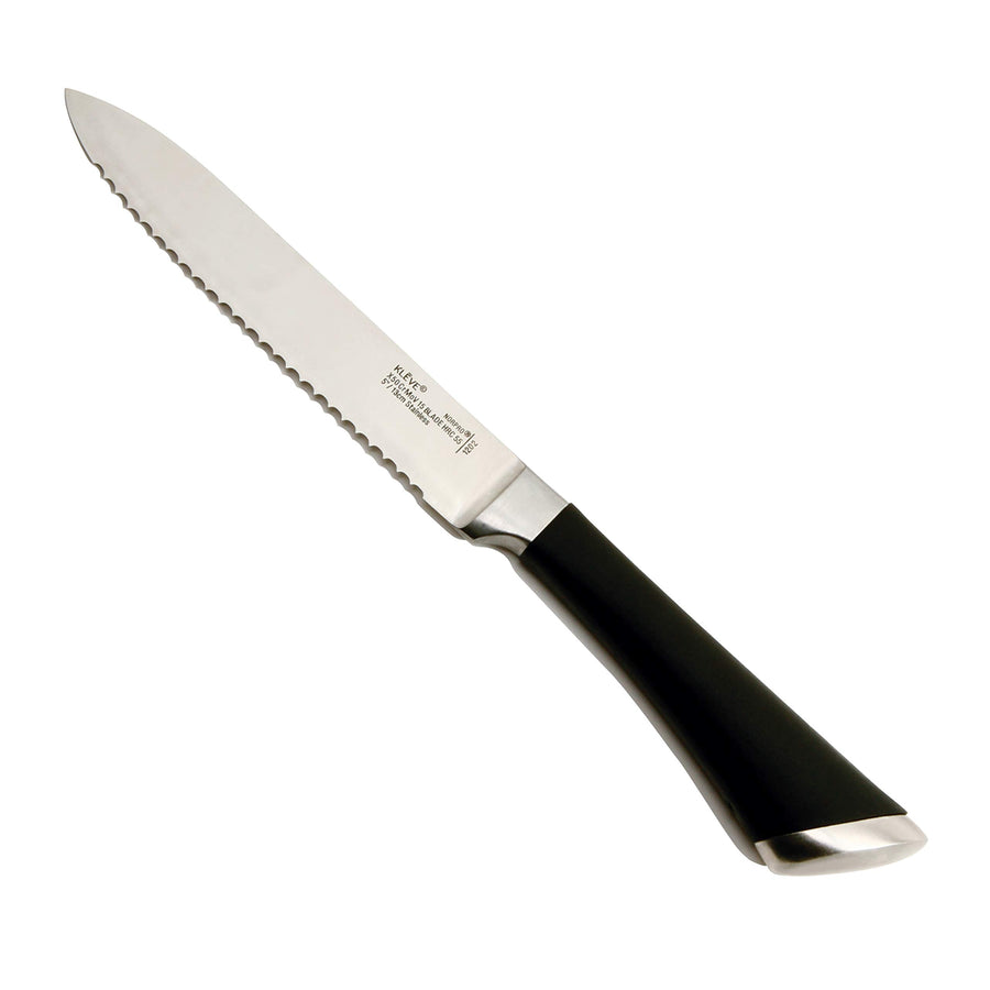 Norpro KLEVE Stainless Steel 5-Inch Serrated Utility To