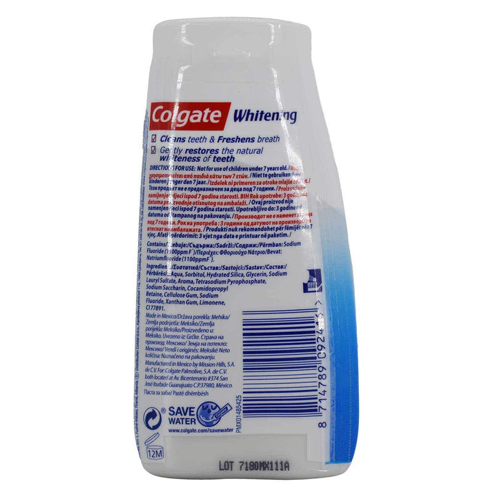 Colgate Whitening 2 in 1 Toothpaste and Mouthwash 100 m
