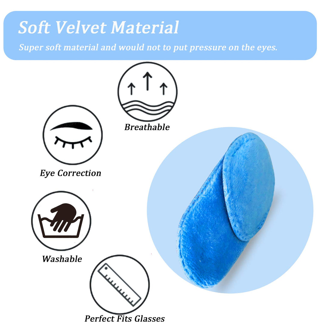 THSIREE 4 Pack Eye Patches for Kids, Medical Eye Patch 