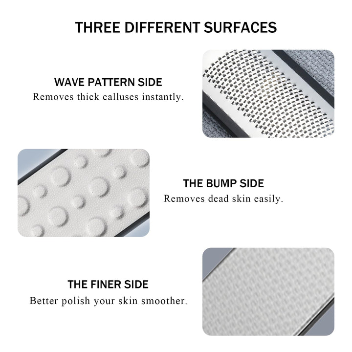 SetSail Callus Remover for Feet 2 Pack Foot File Kits R