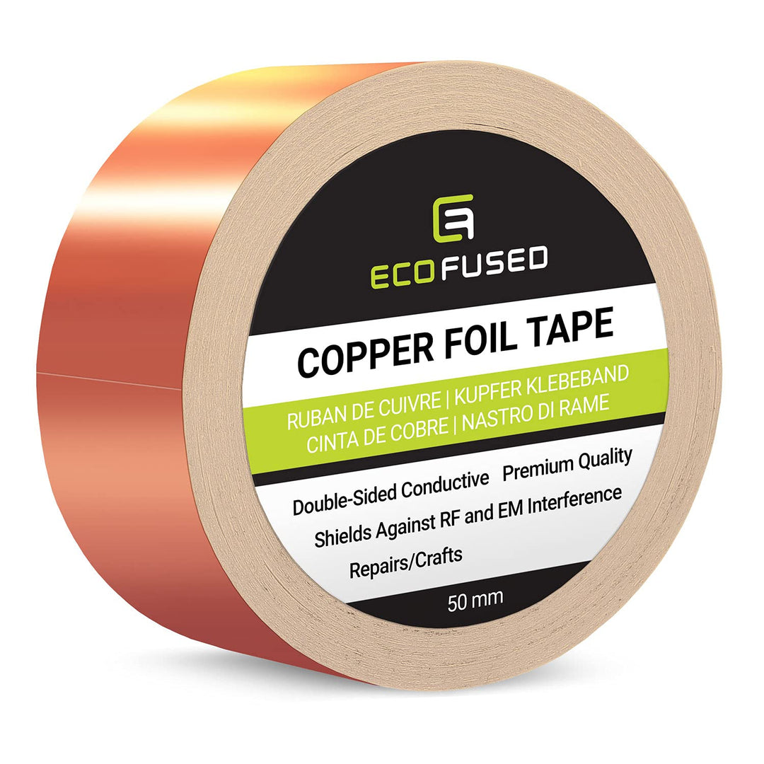 Adhesive Copper Foil Tape - Double-Sided Conductive - 0