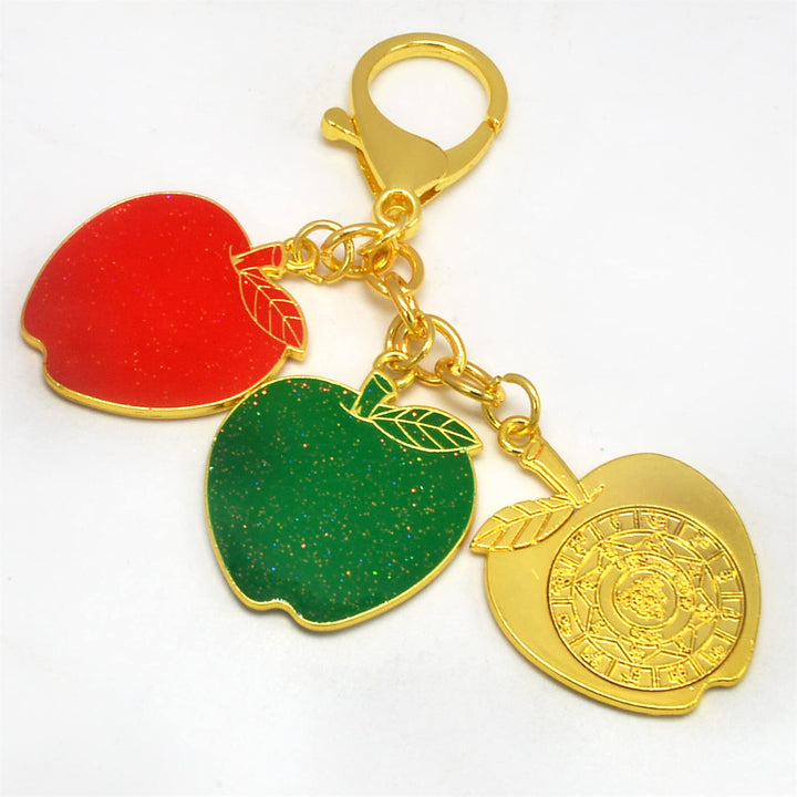 Feng Shui Trinity Of Apples Amulet Rune of Luck