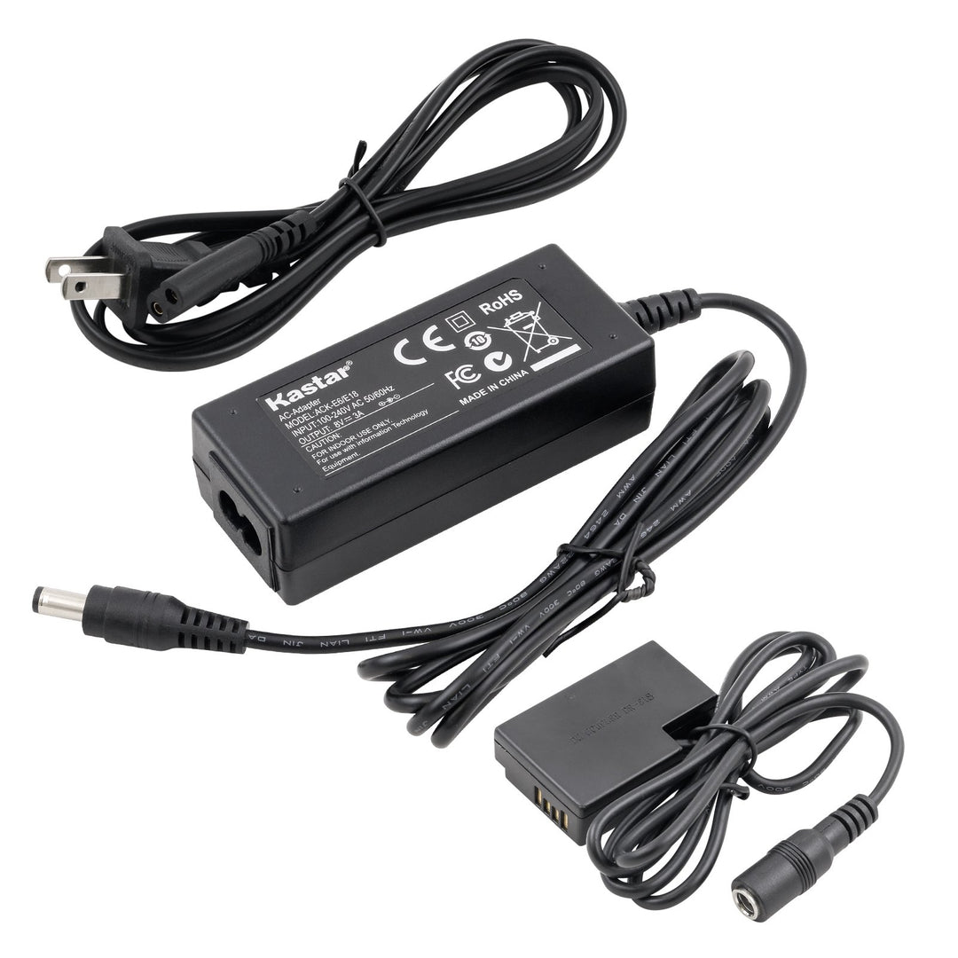 Kastar Pro AC Power Adapter ACK-E18 ACKE18 and Replacem