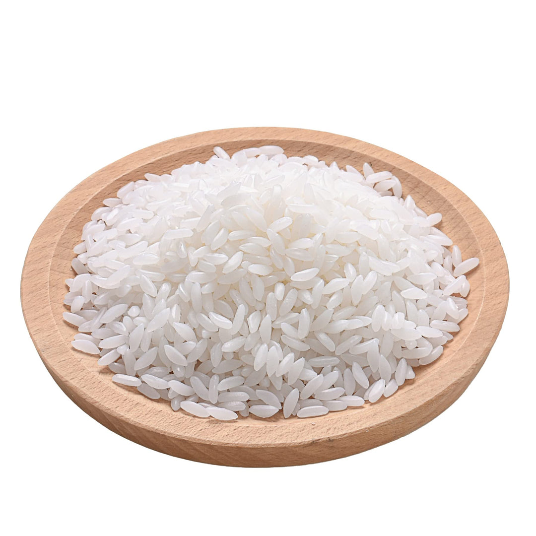 Luckforest Artificial White Rice, 150g Lifelike Fake Rice for Home Kitchen Table Cabinet Shop Market Food Show Model Props
