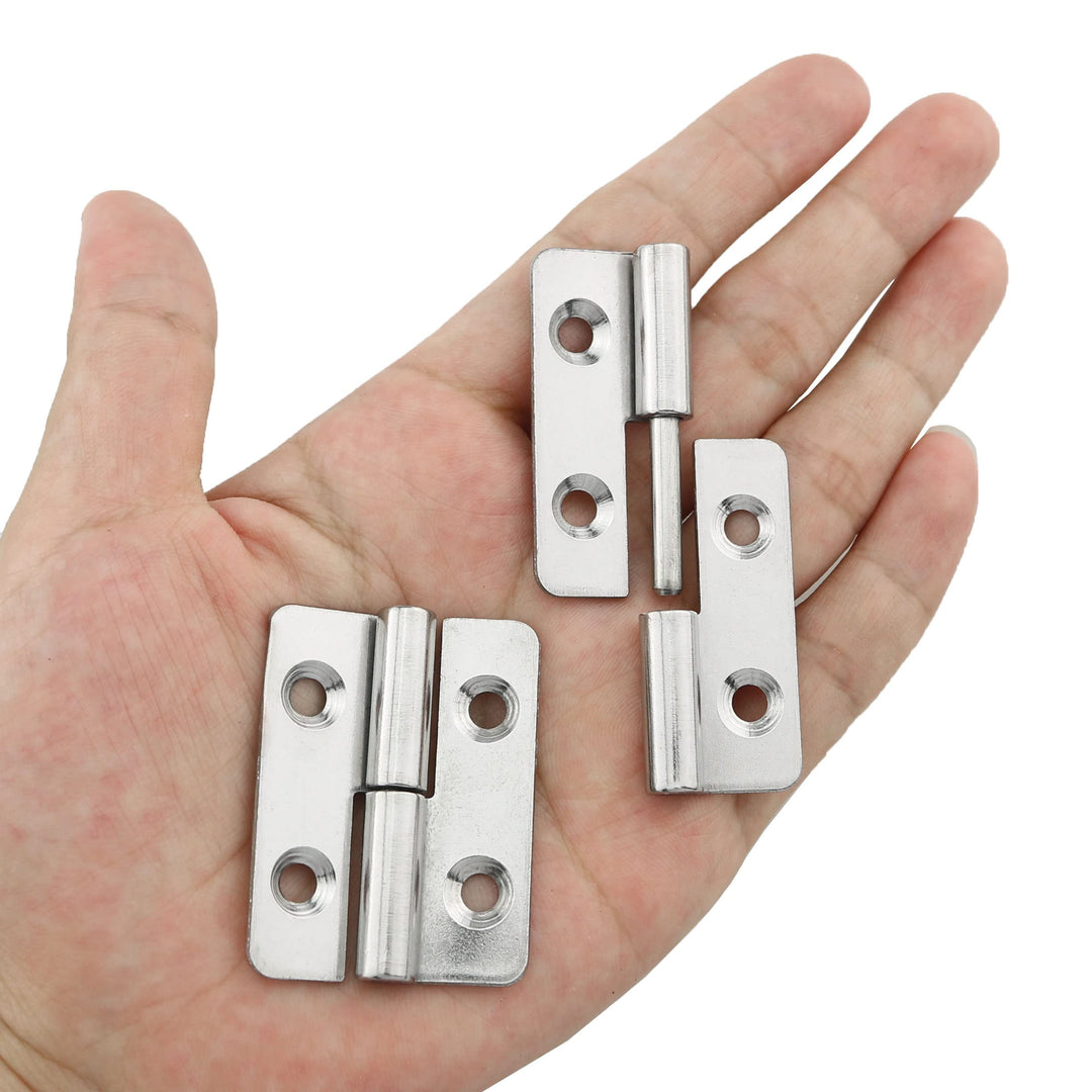 ITROLLE 2PCS 1.5Inch 40x30 304 Stainless Steel Right Ha