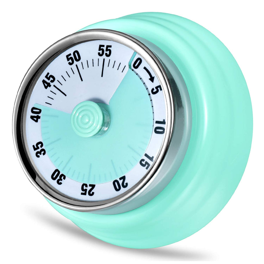 Kitchen Timer, Kitchen Countdown Cooking Timer Reminder, No Battery Required Magnetic Mechanical Timer Time Management Timer