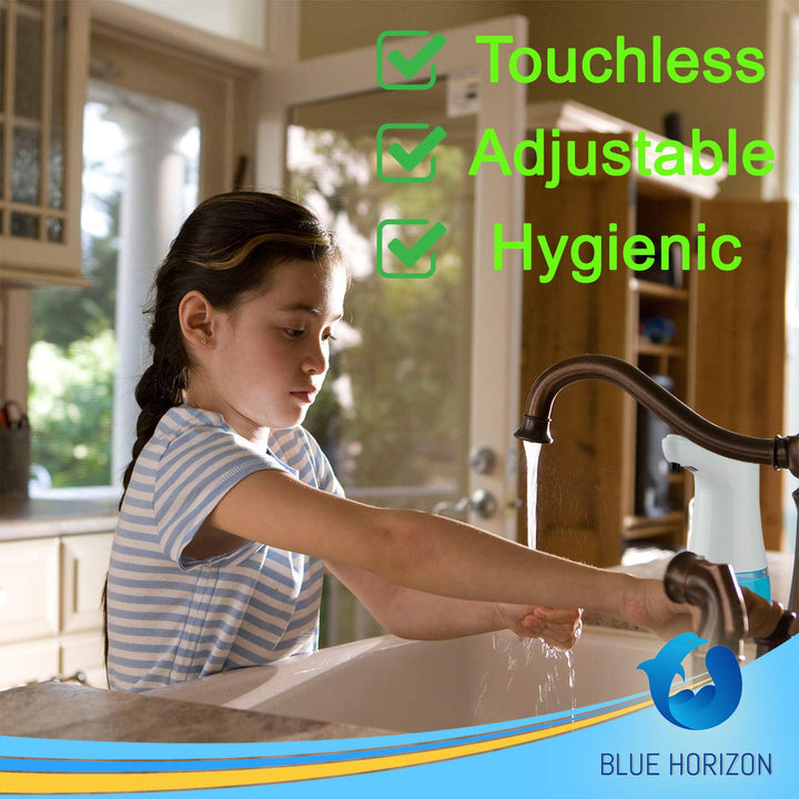 Automatic Soap Dispenser - Hands Free Touchless Sanitizer Dispenser; 12oz/360ml Large Capacity;