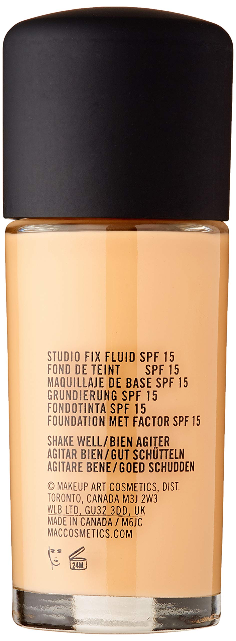 M-A-C Studio Fix Fluid SPF 15 - 30ml - NC25 by MAC