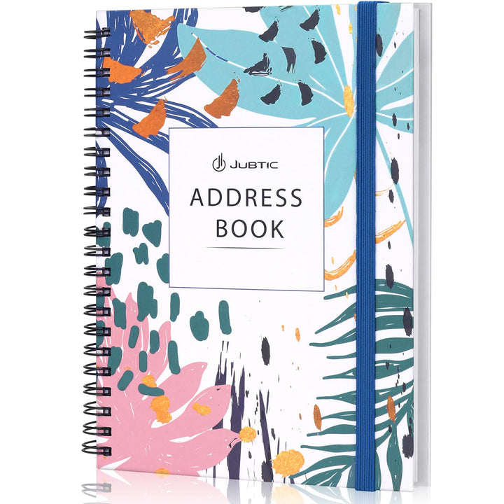 JUBTIC Address and Password Book with Alphabetical Tabs
