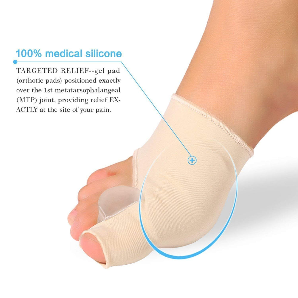 Haofy Bunion Corrector Hallux Valgus Splint with Gel Pa