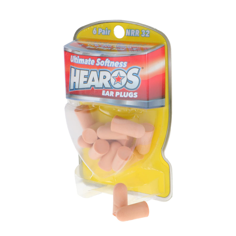 Hearos Ear Plugs Ultimate Softness Series 6 Count