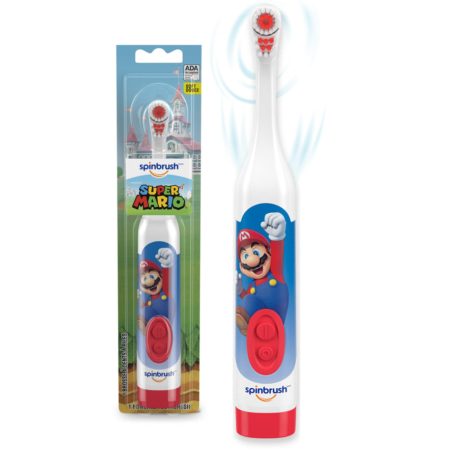 Spinbrush Super Mario (Style and Theme May Vary)