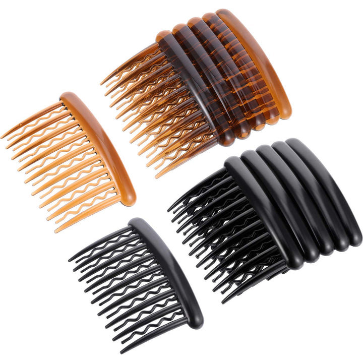 Gejoy 4 Colors 1PC pincel maquiagem Steel Eyebrow Eyelash Dual-Comb Extension Brush Metal Comb Cosmetic Makeup Tool for Women Beauty: Gold, United States