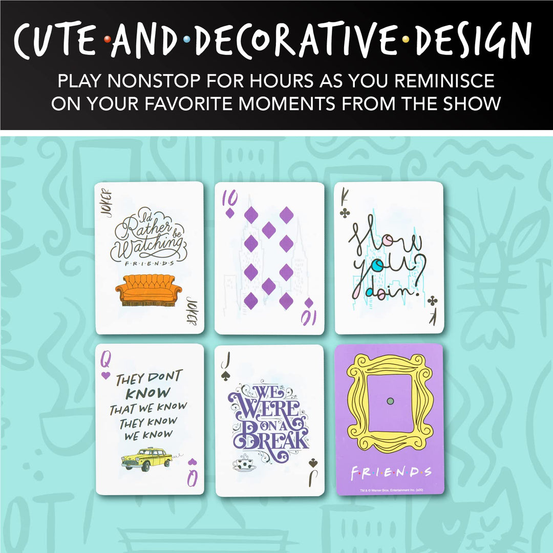 Friends TV Show Playing Cards - Officially Licensed Merchandise