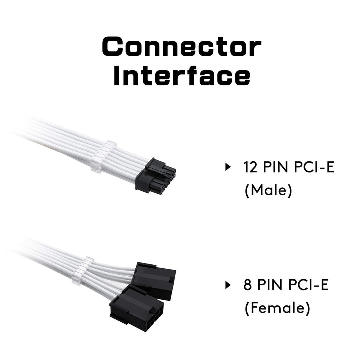 EZDIY-FAB RTX 3000 Series 12 Pin to Dual 8 Pin PCIe Sle