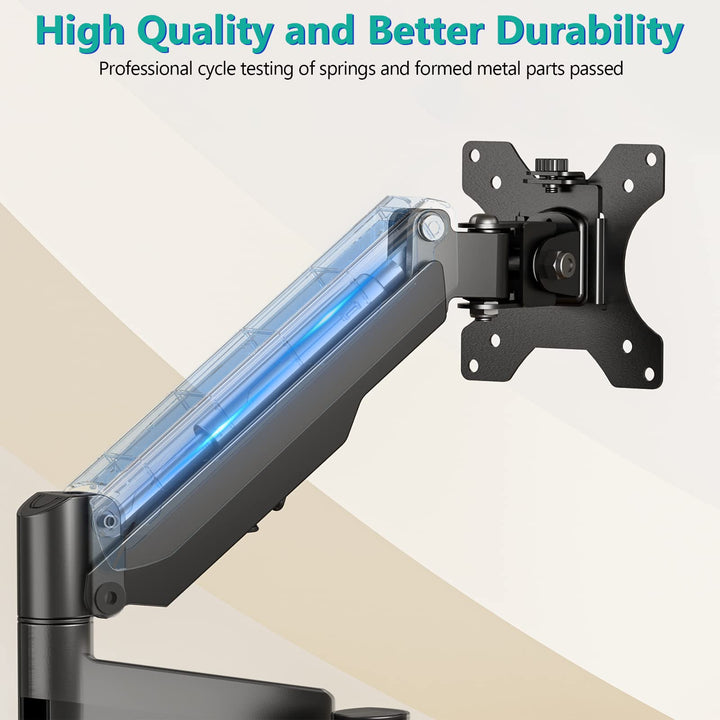 WALI Dual Monitor Stand, 13-32 Inch Adjustable Spring M