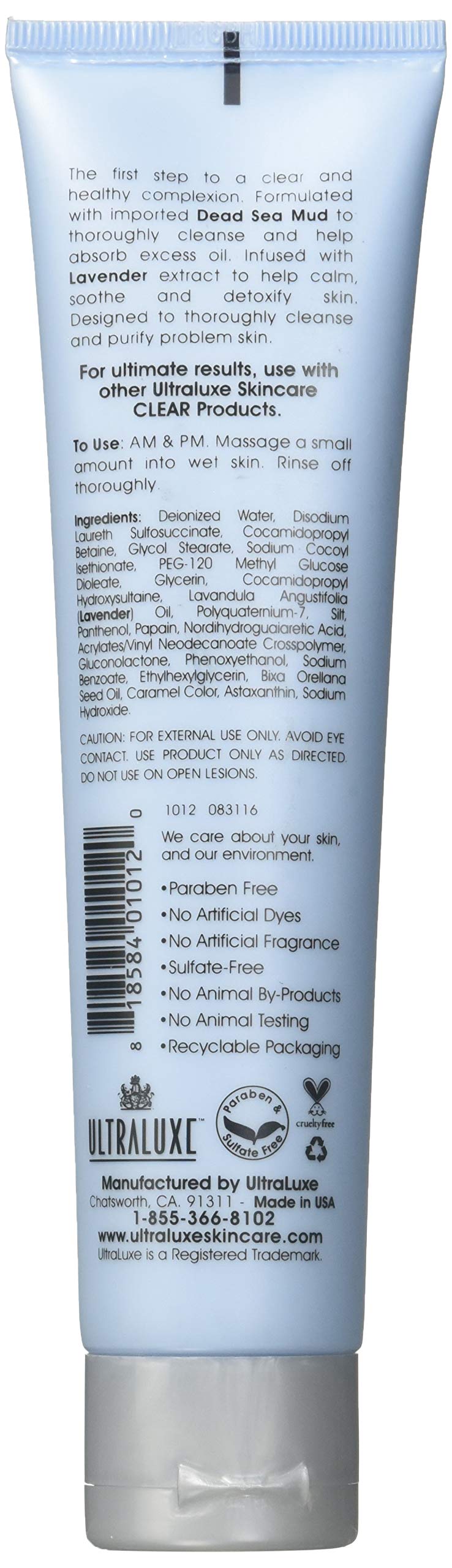 UltraLuxe Mud Lavender Wash 120mL