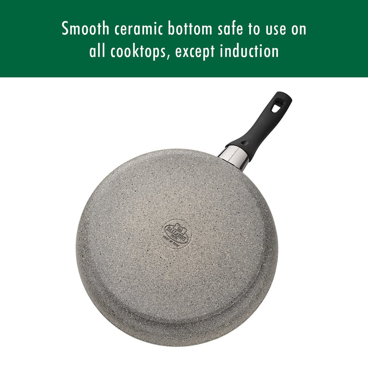 Parma by HENCKELS 10-inch Nonstick Fry Pan, Made in Italy, Durable and Easy to clean