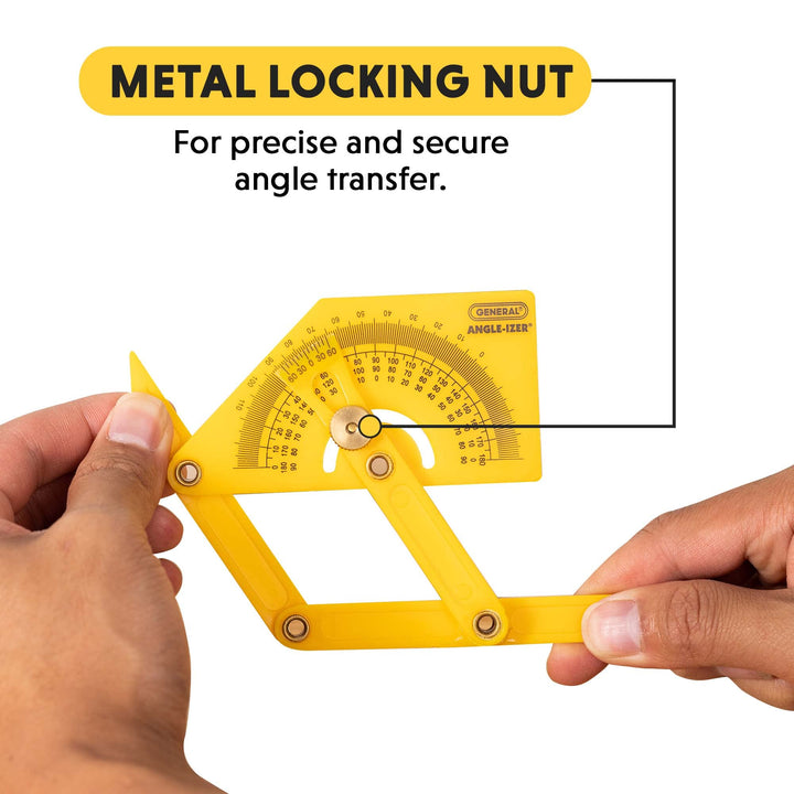 General Tools 29 Plastic Protractor and Angle Finder, O