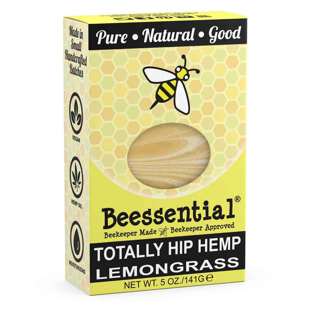Totally Hip Hemp Soap, Lemongrass, 5 Ounce