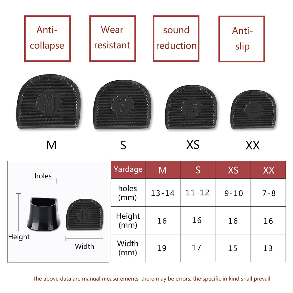 SooGree High Heel Protectors- Heel Stoppers Heel Repair