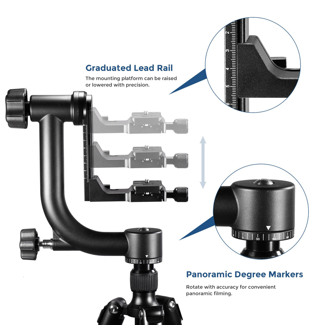 Neewer Professional Heavy Duty Metal 360 Degree Panoram