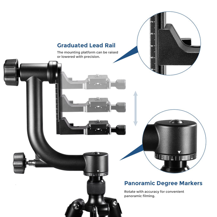 Neewer Professional Heavy Duty Metal 360 Degree Panoram