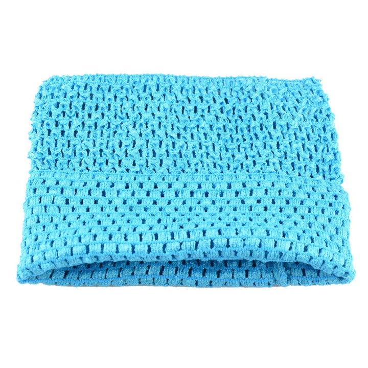 Pack of 7 9 Inch Handmade Baby Girl Silk Crochet Tutu Tube Top Chest Wrap for Toddler Infants(AID04-B)