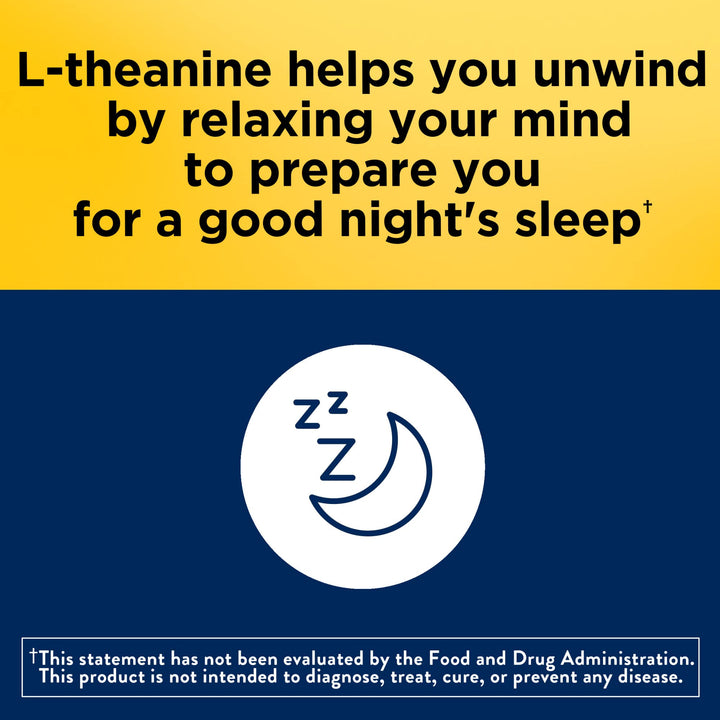 Nature Made Sleep Melatonin 3 mg with L-Theanine 200 mg