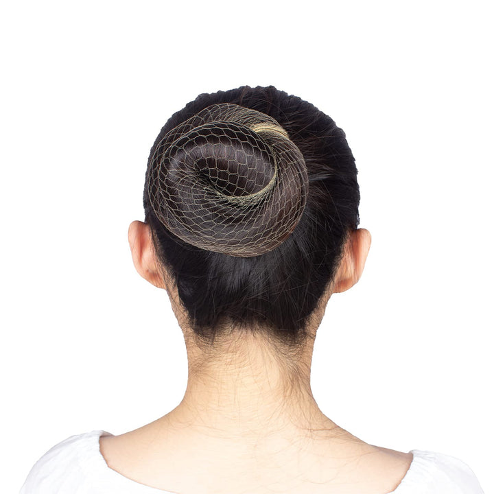 Pack of 20pcs Hair Nets Invisible Elastic Edge Mesh 50cm 20 Blonde