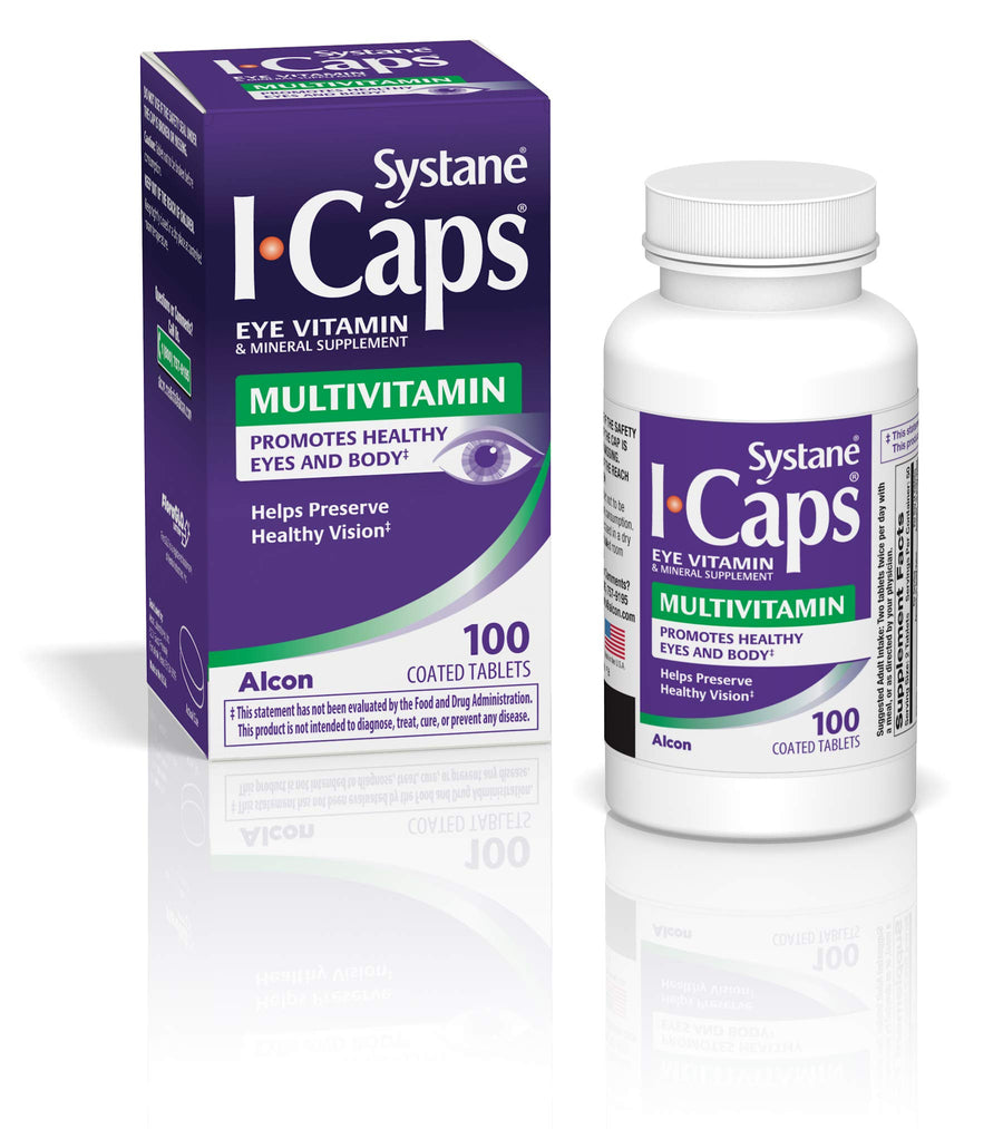 Systane ICaps Eye Vitamin & Mineral Supplement, Mul