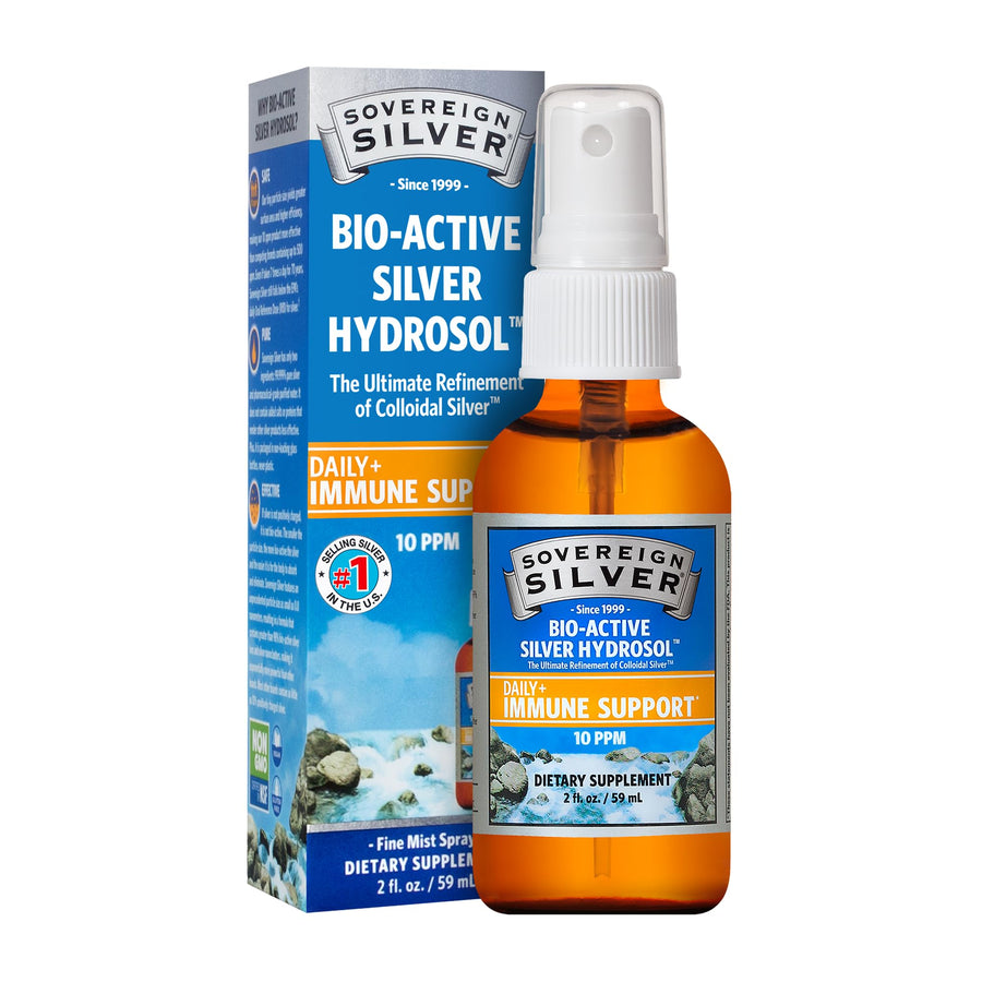 Sovereign Silver Bioactive Silver Hydrosol 10 PPM Fine 