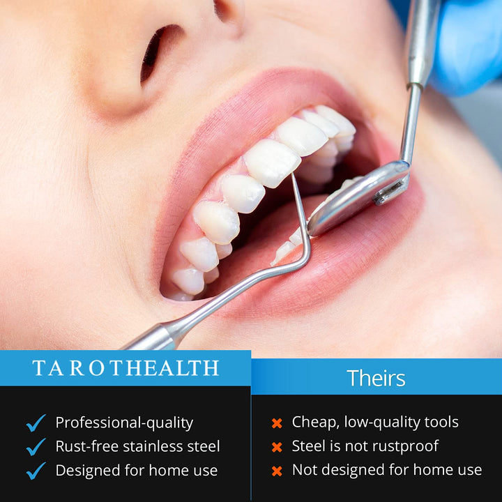 Dental Tools with Pick and Scaler Kit for Plaque Remova