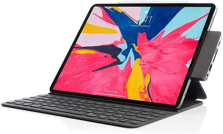 Drive 6-in-1 USB C Hub HDMI 4K 60Hz - PD 60W, Audio Jack, SD/MicroSD, USB-A Compatible w/iPad Pro Air 2020 2019 2018, M1 iPad Pro 2021, Space Gray